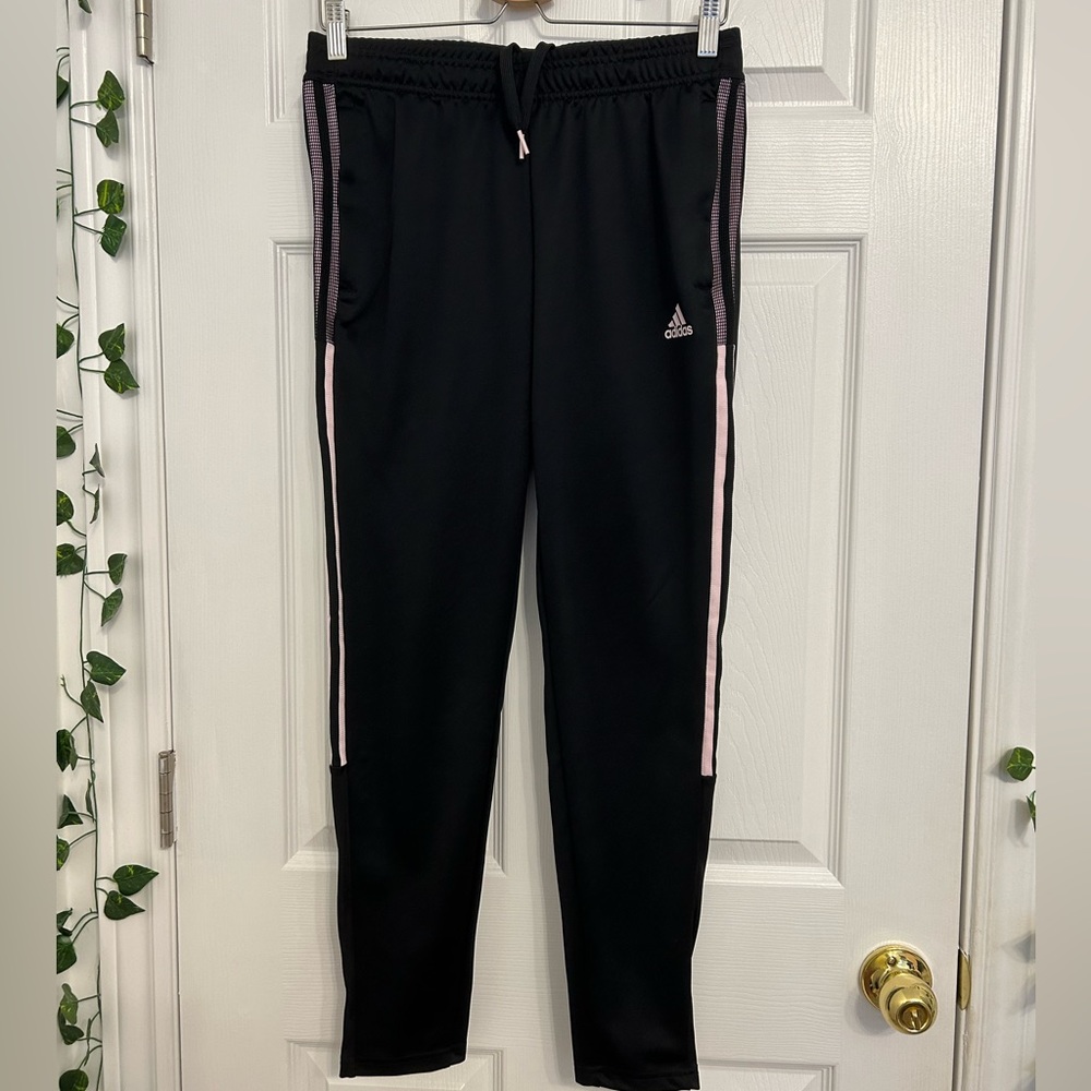 Adidas black sweatpants size small